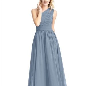 NWT Azazie Molly Style Dress in Dusty Blue size 8. Never been worn!!